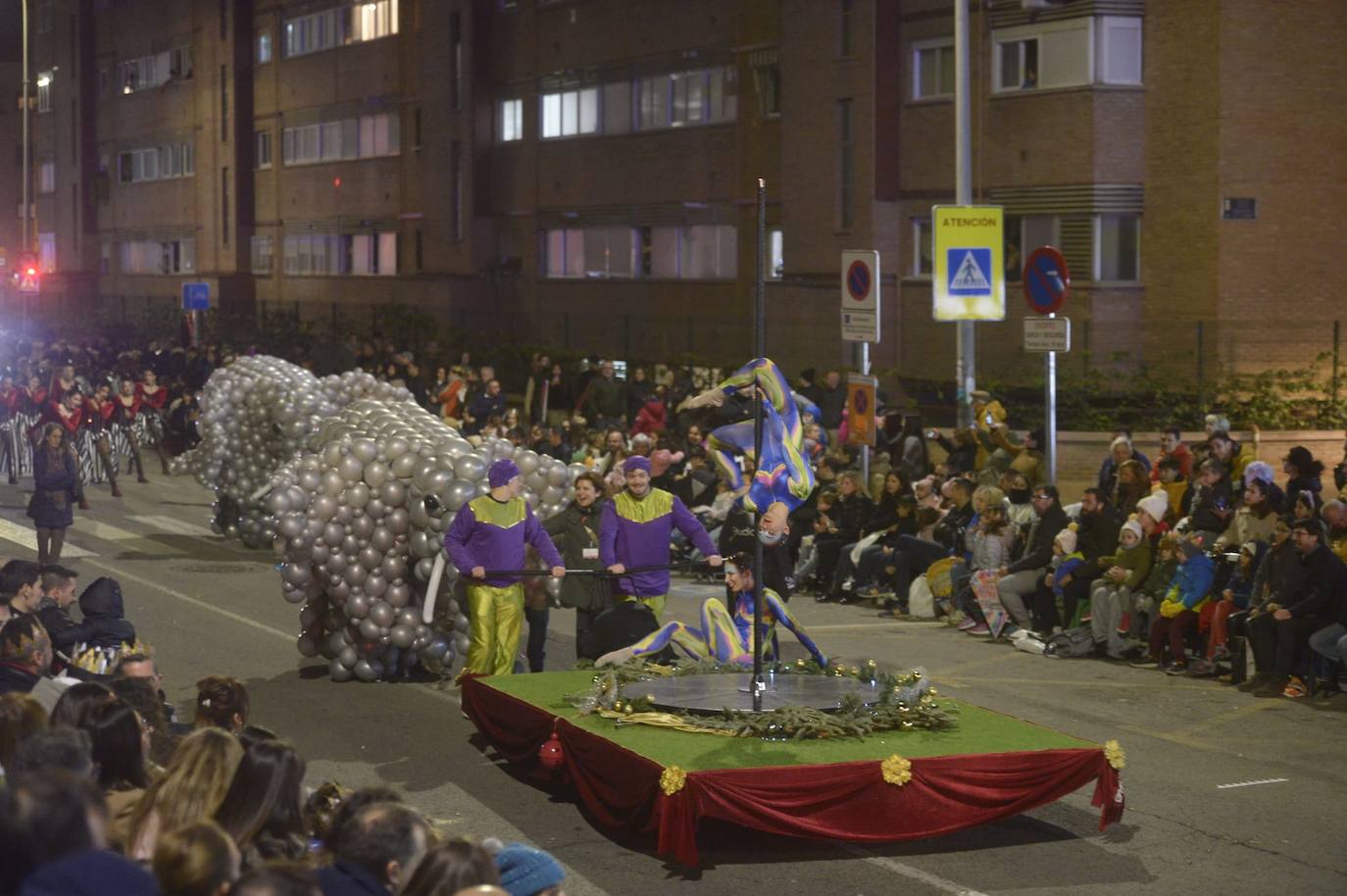 La cabalgata de los Reyes Magos de Murcia, en imágenes