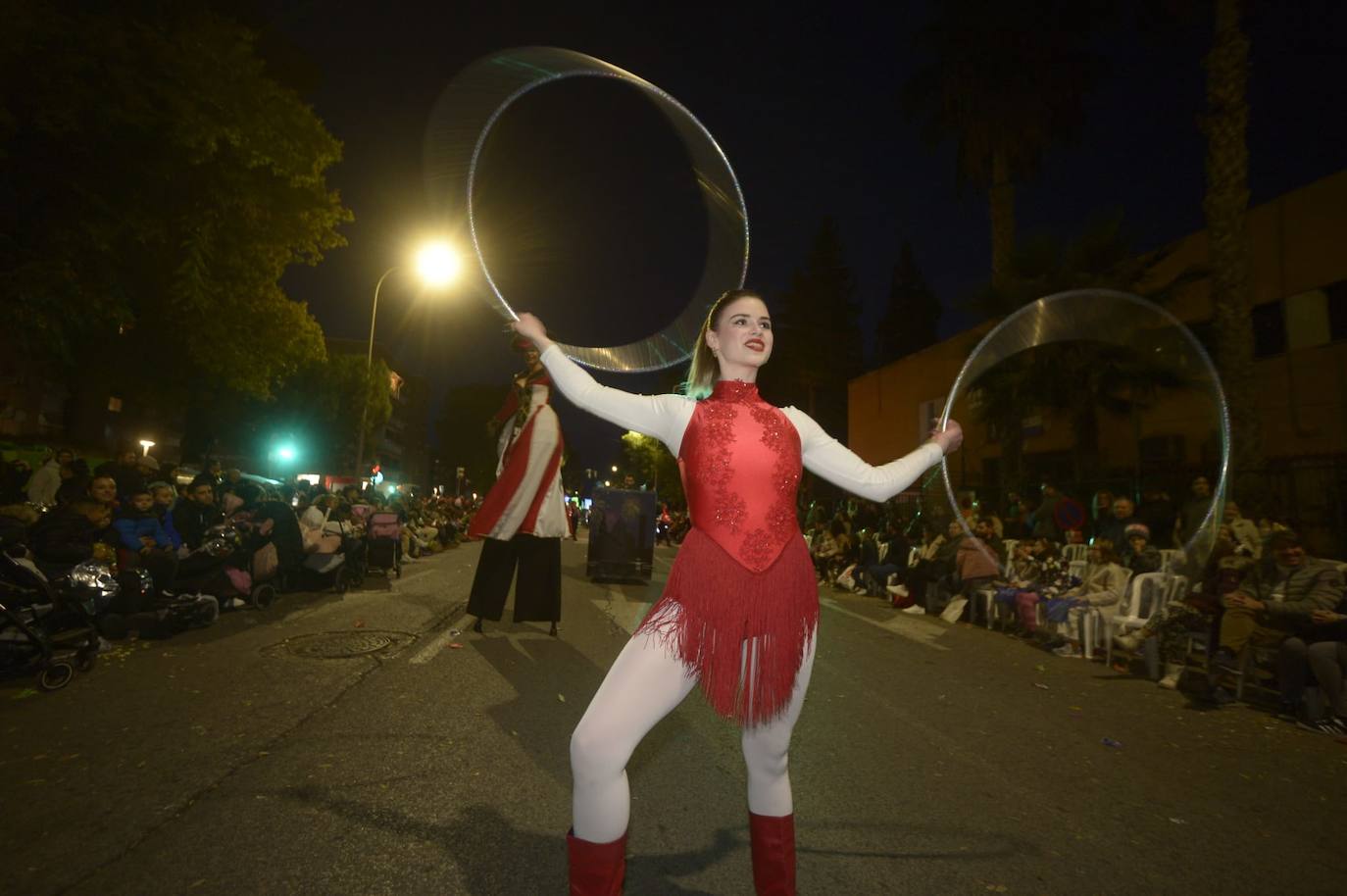 La cabalgata de los Reyes Magos de Murcia, en imágenes