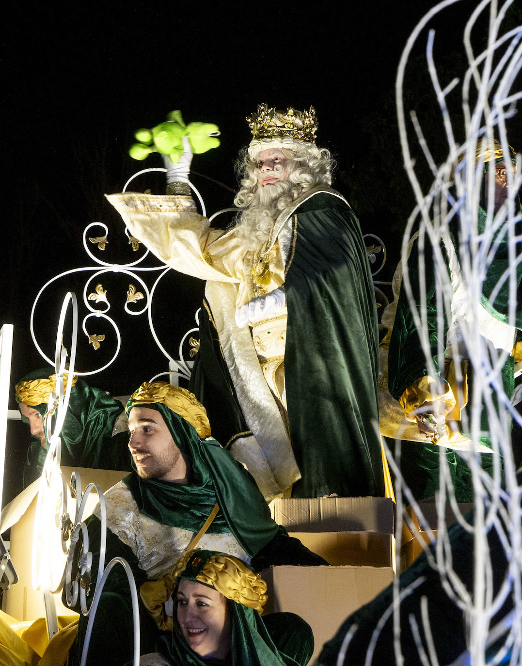 Las imágenes de la cabalgata de Reyes Magos en Cartagena