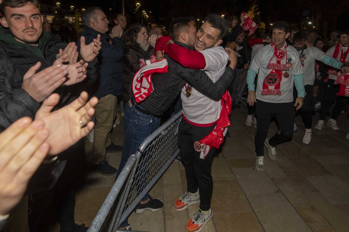 La celebración de la victoria del Jimbee en la Supercopa, en imágenes