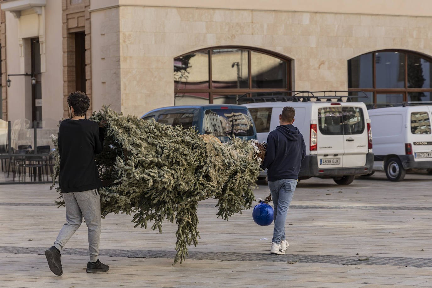 Las imágenes del fin de la Navidad en Cartagena