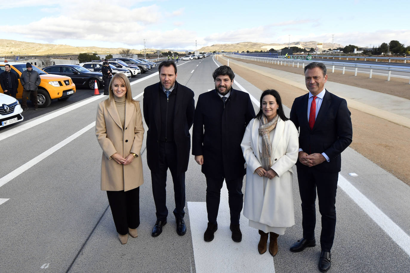 Inauguración del último tramo de la autovía A-33