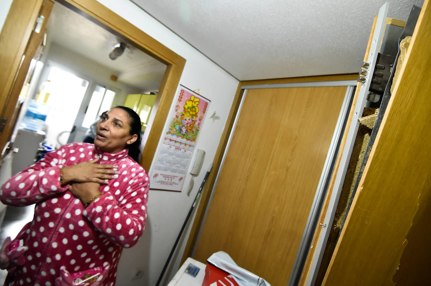 Los destrozos causados por una empresa de desokupas en La Alberca, en imágenes