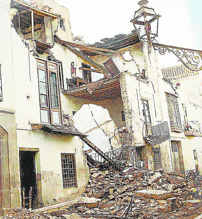 Edificios de la calle San Cristóbal la Corta.