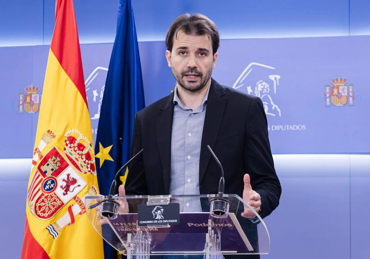 Javier Sánchez Serna, único candidato a dirigir Podemos en la Región de Murcia