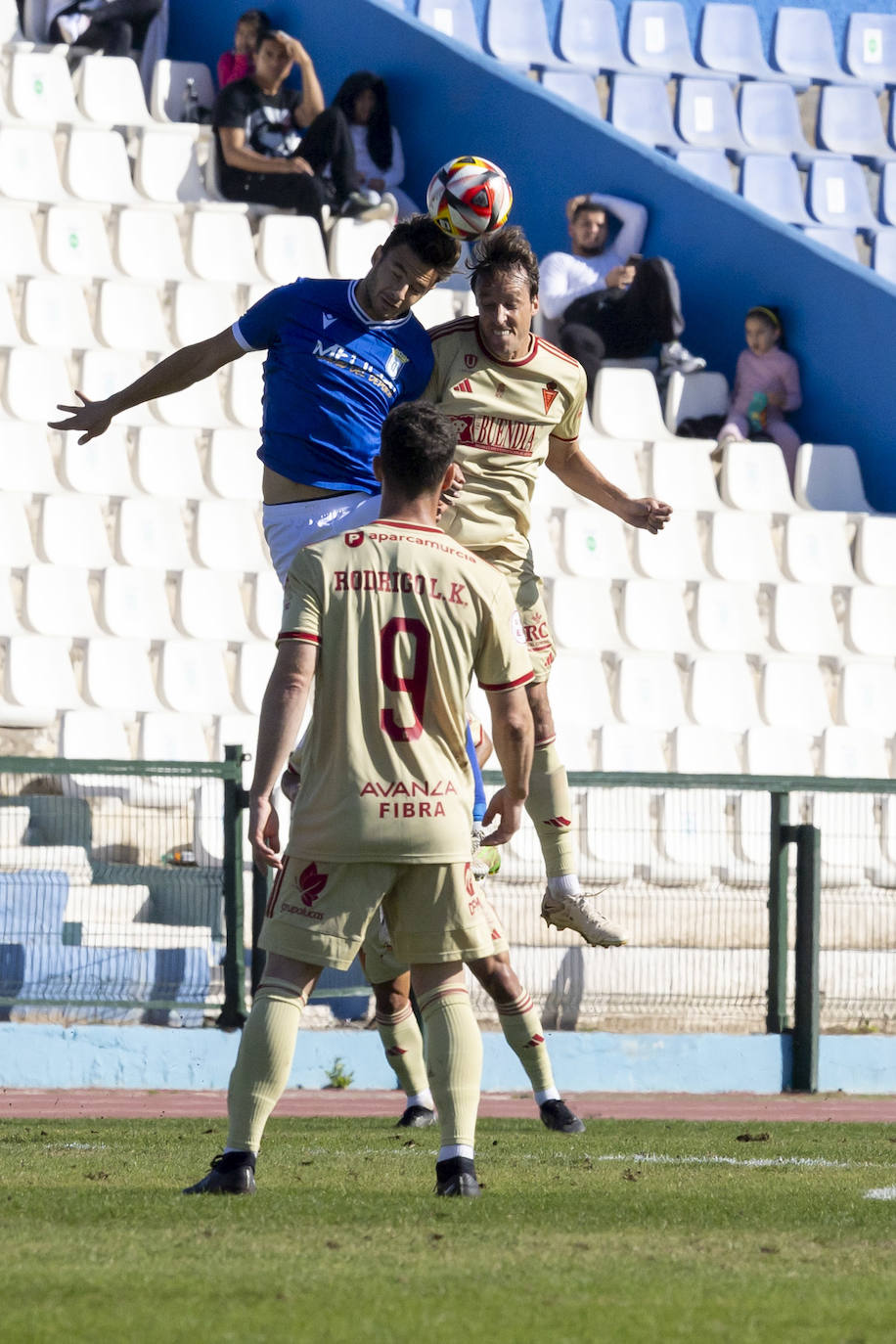 Las imágenes del partido entre el Melilla y el Real Murcia