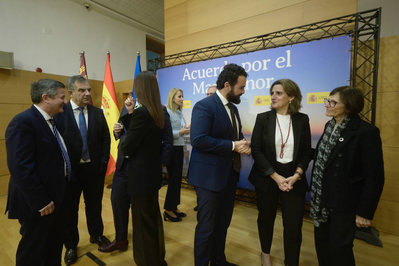 La firma de la Comisión Interadministrativa del Mar Menor, en imágenes