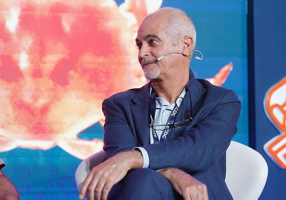 Javier Ojeda durante una ponencia.