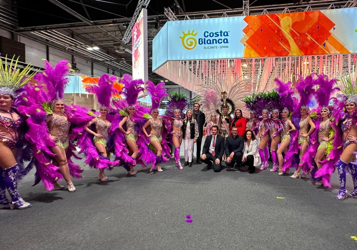 Representación del Carnaval de Torrevieja en la pasada edición de Fitur.