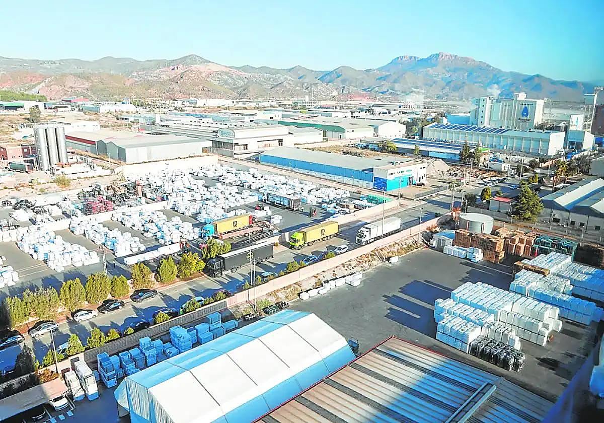 Un polígono de Lorca, en una imagen de archivo.