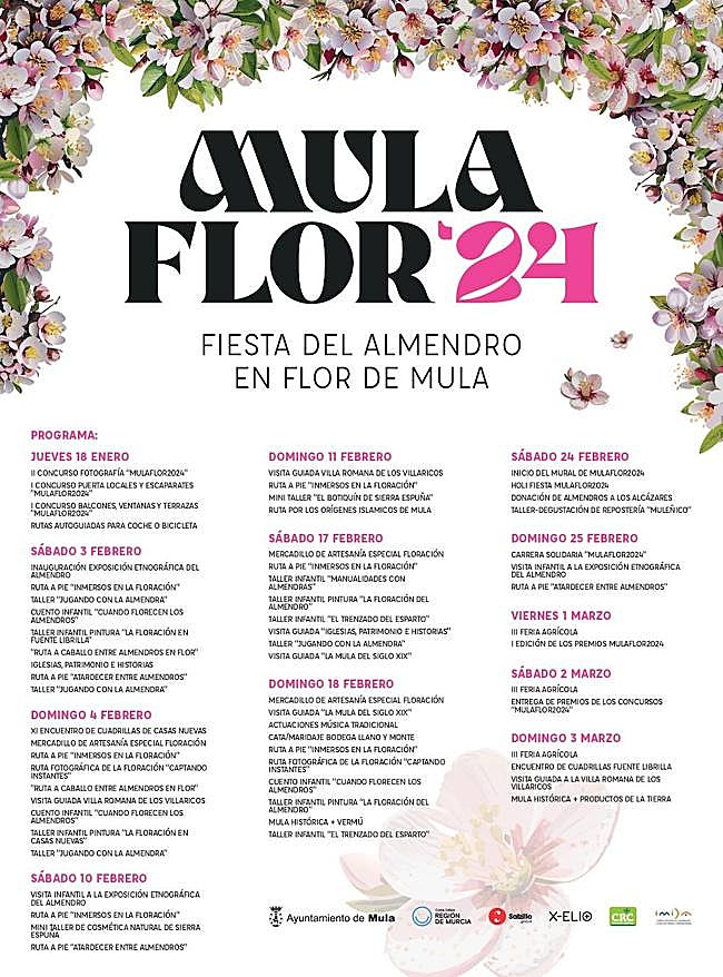 Programa de actividades de MulaFlor2024.