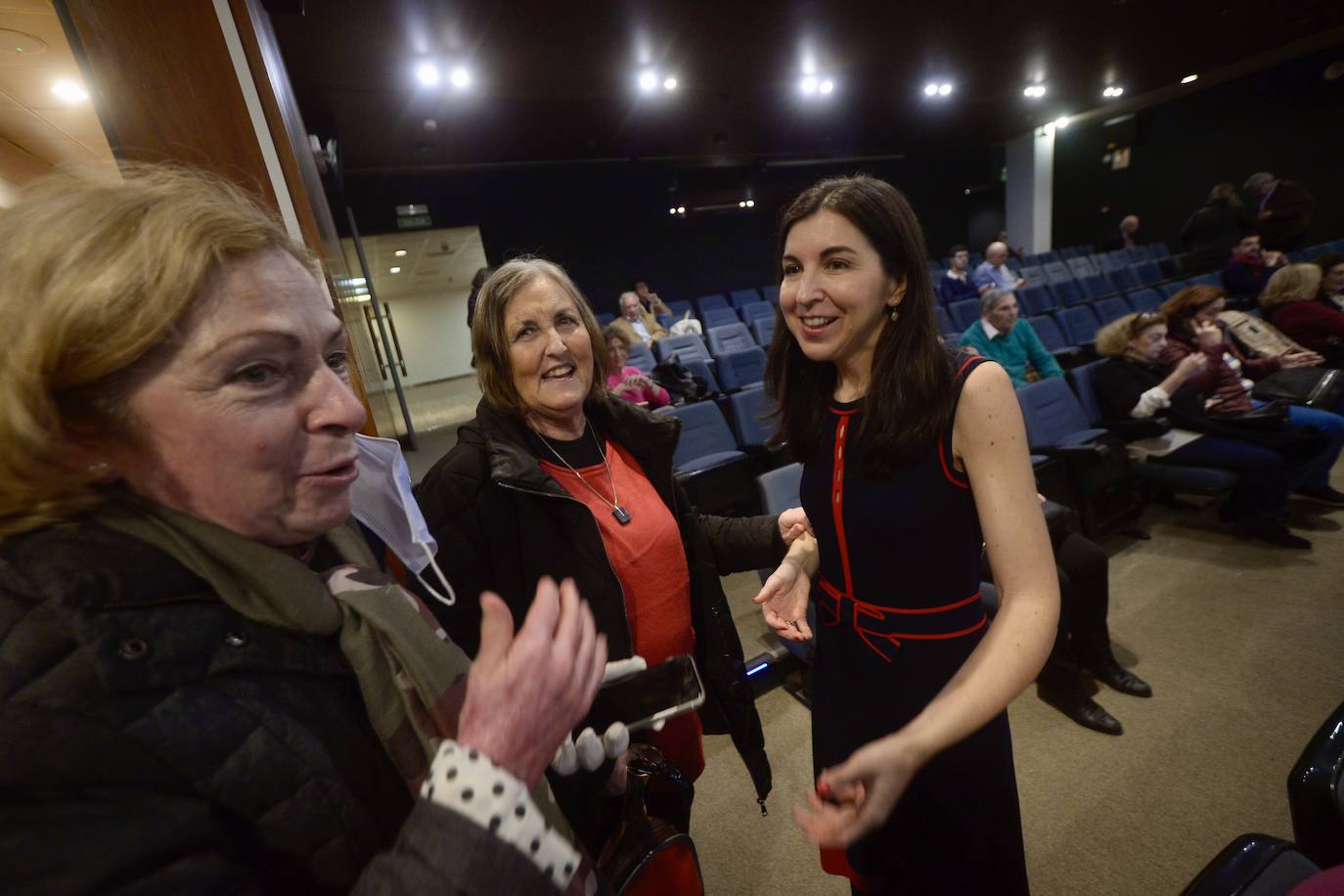 Noelia García habla de El Prado en femenino en el Aula de Cultura de LA VERDAD, en imágenes