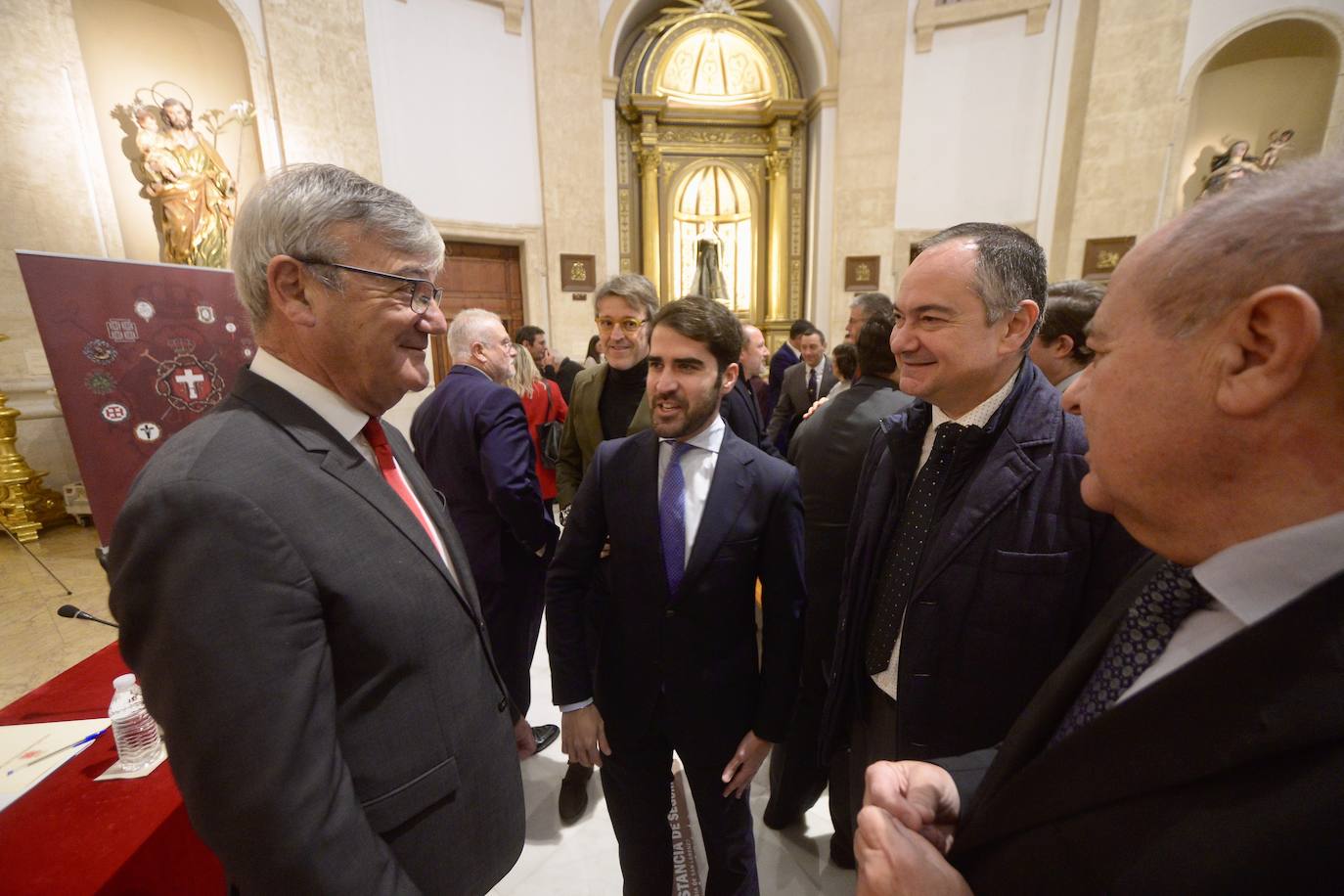 La presentación del cartel de la Semana Santa de Murcia 2024, en imágenes