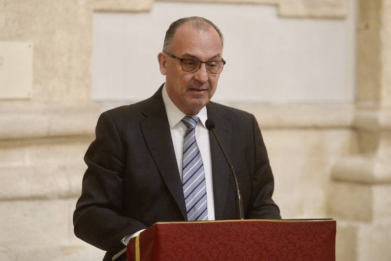 La presentación del cartel de la Semana Santa de Murcia 2024, en imágenes