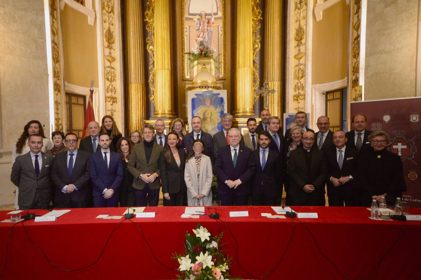 La presentación del cartel de la Semana Santa de Murcia 2024, en imágenes