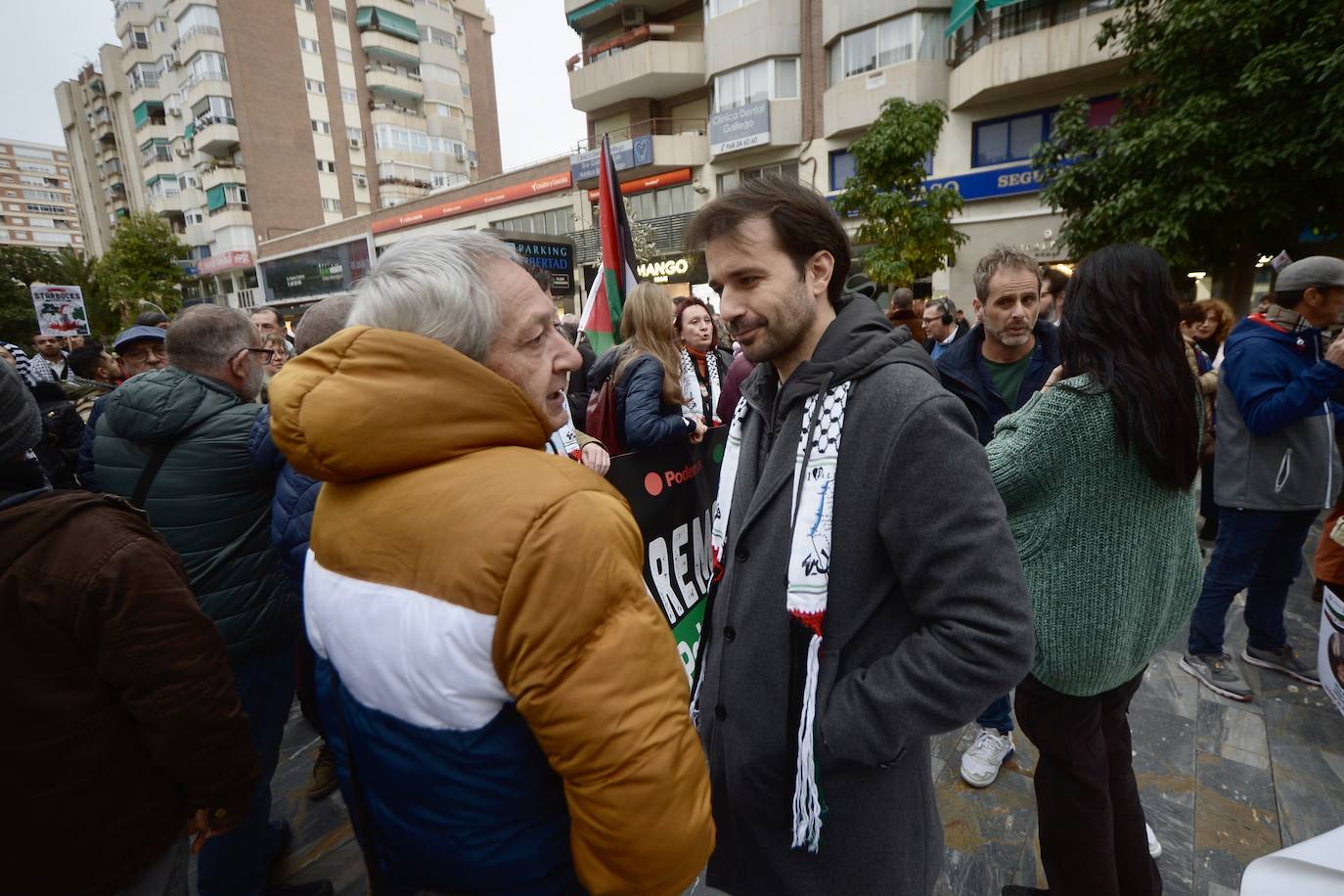 En imágenes: manifestación por Palestina en Murcia