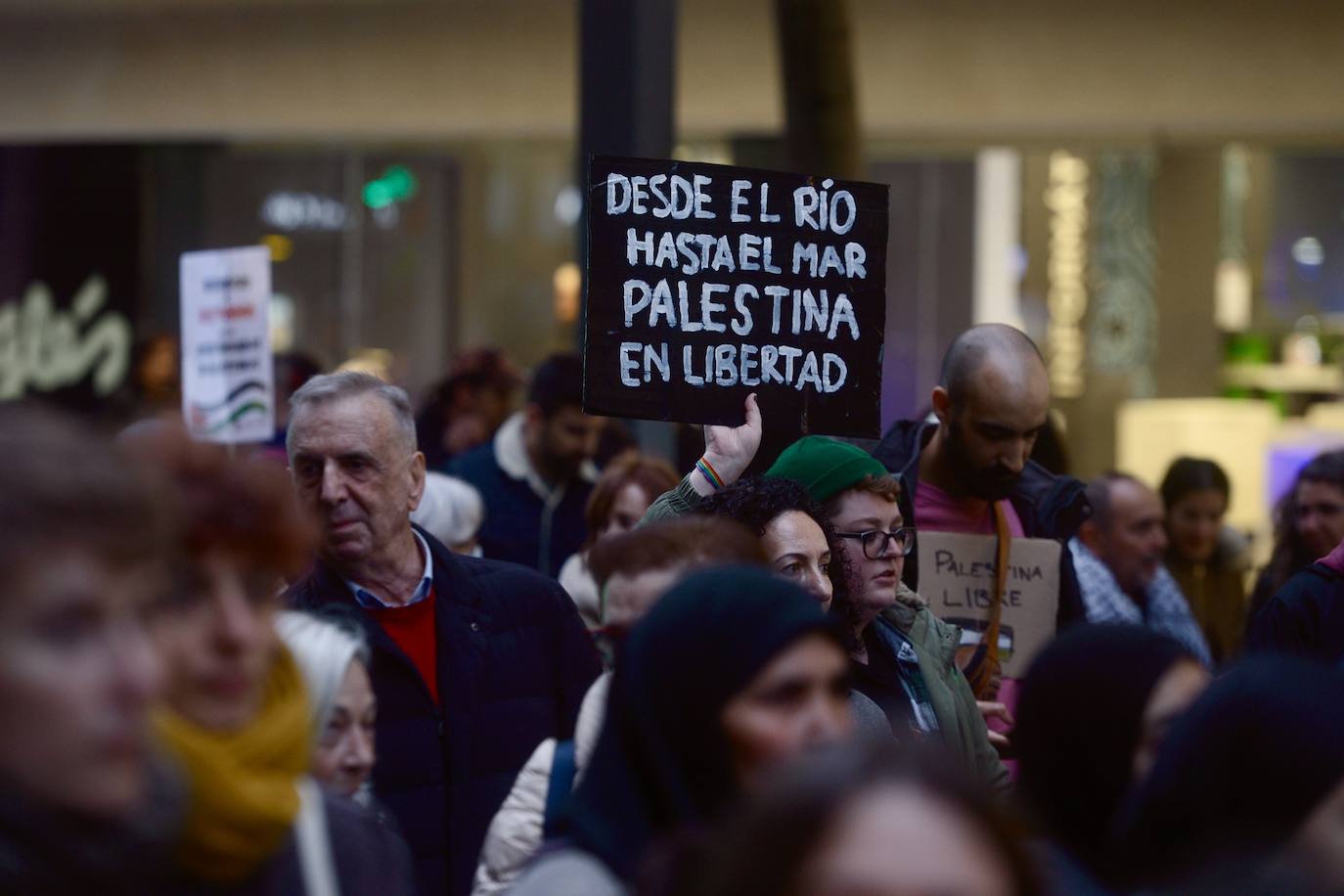 En imágenes: manifestación por Palestina en Murcia