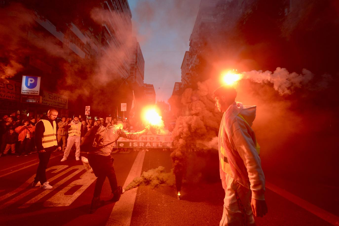 En imágenes: manifestación por Palestina en Murcia