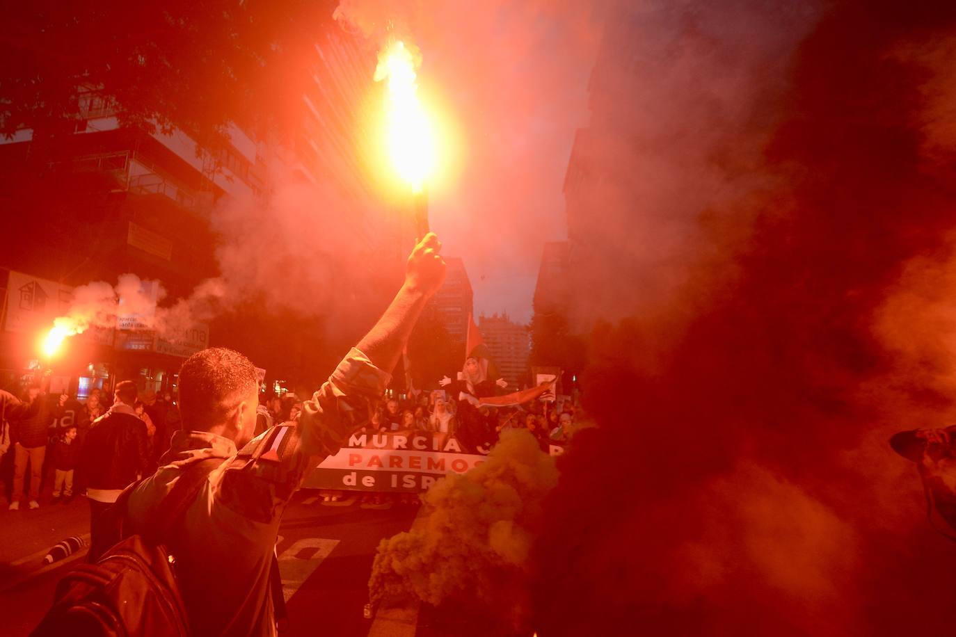 En imágenes: manifestación por Palestina en Murcia