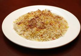 Arroz con especias.