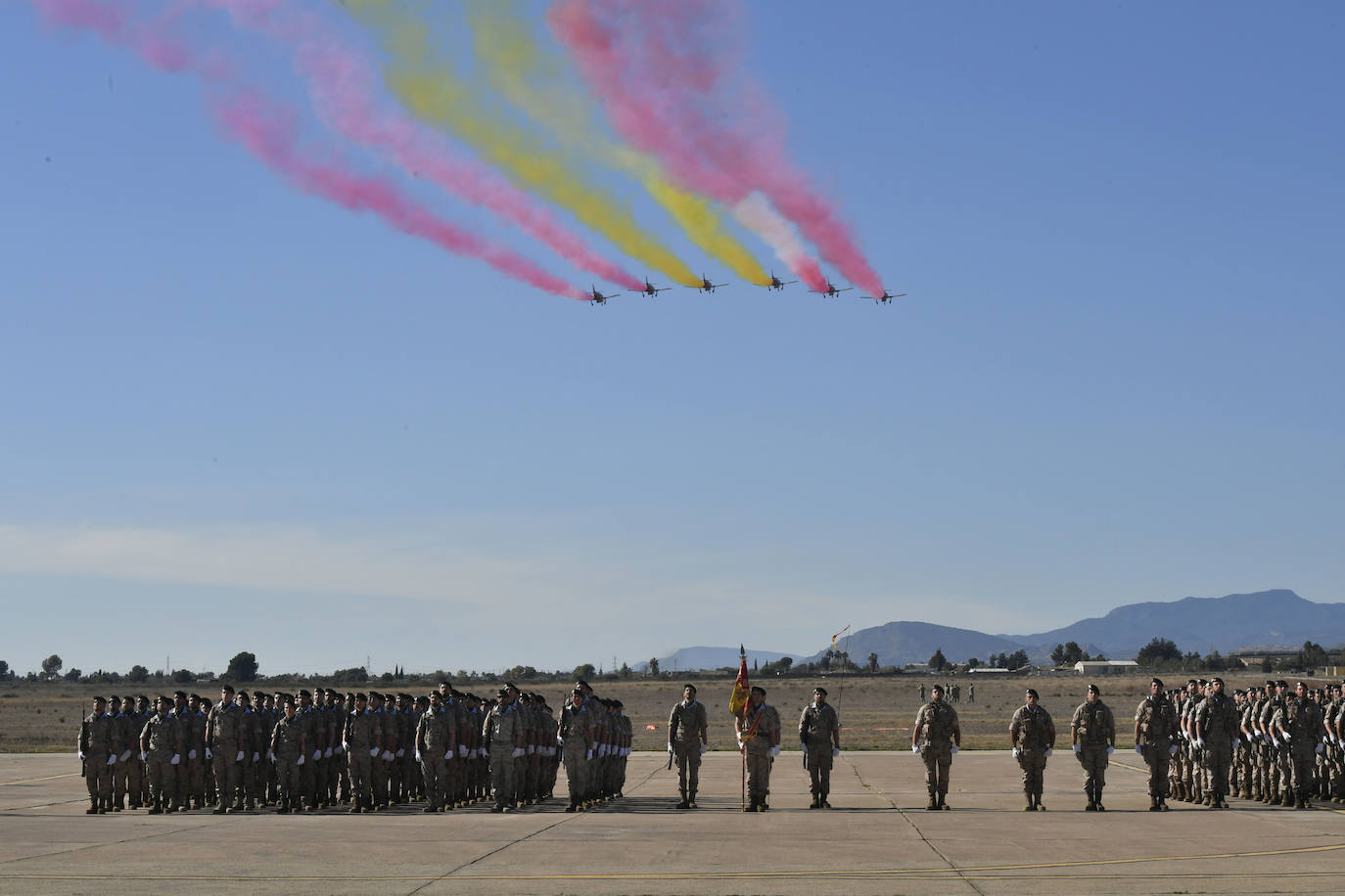 La exhibición aérea en Alcantarilla, en imágenes