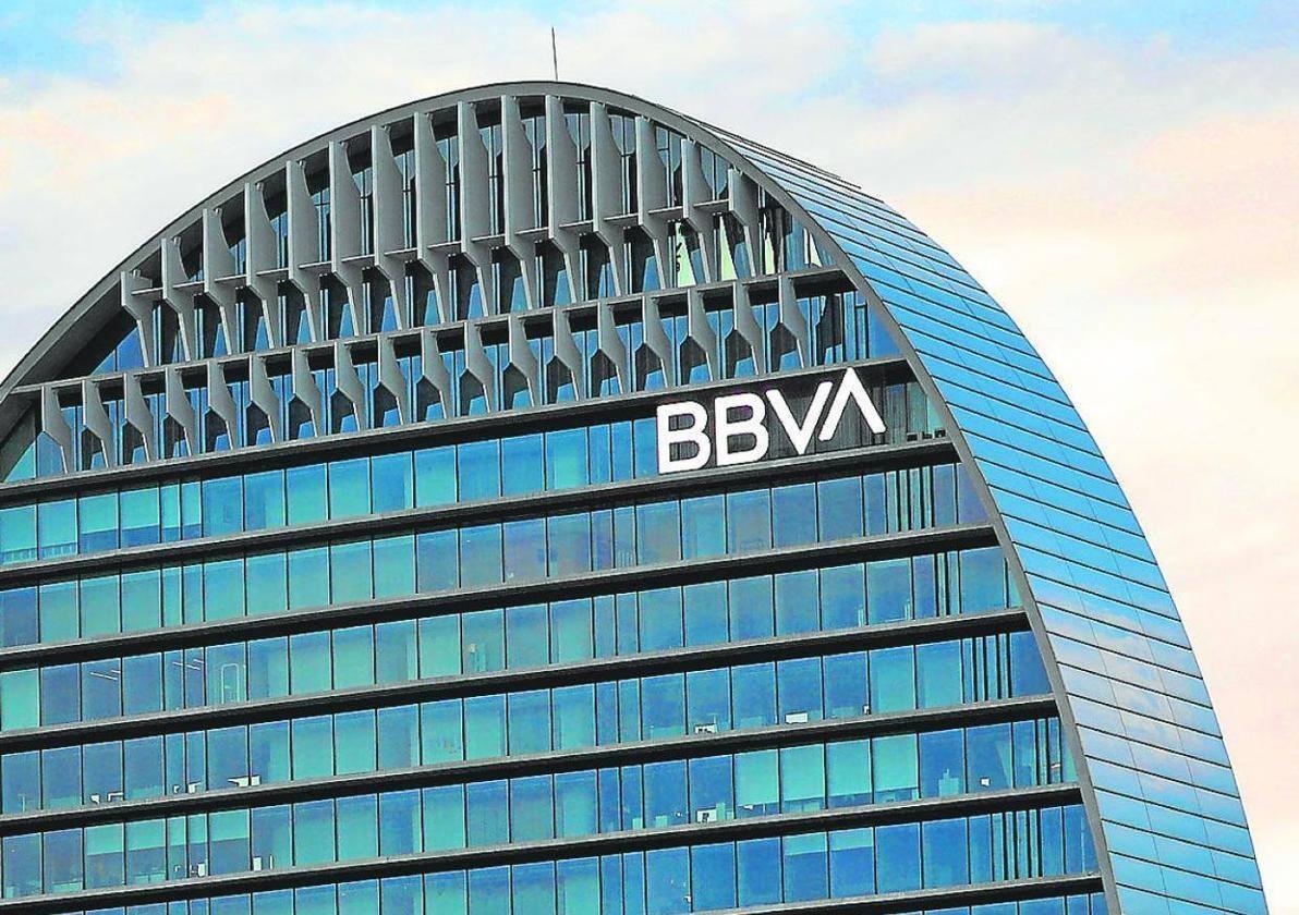 Edificio 'La Vela' de BBVA en Madrid.