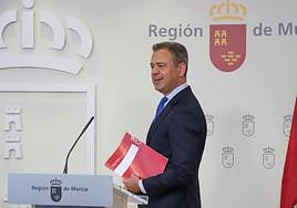 Ortuño en rueda de prensa.