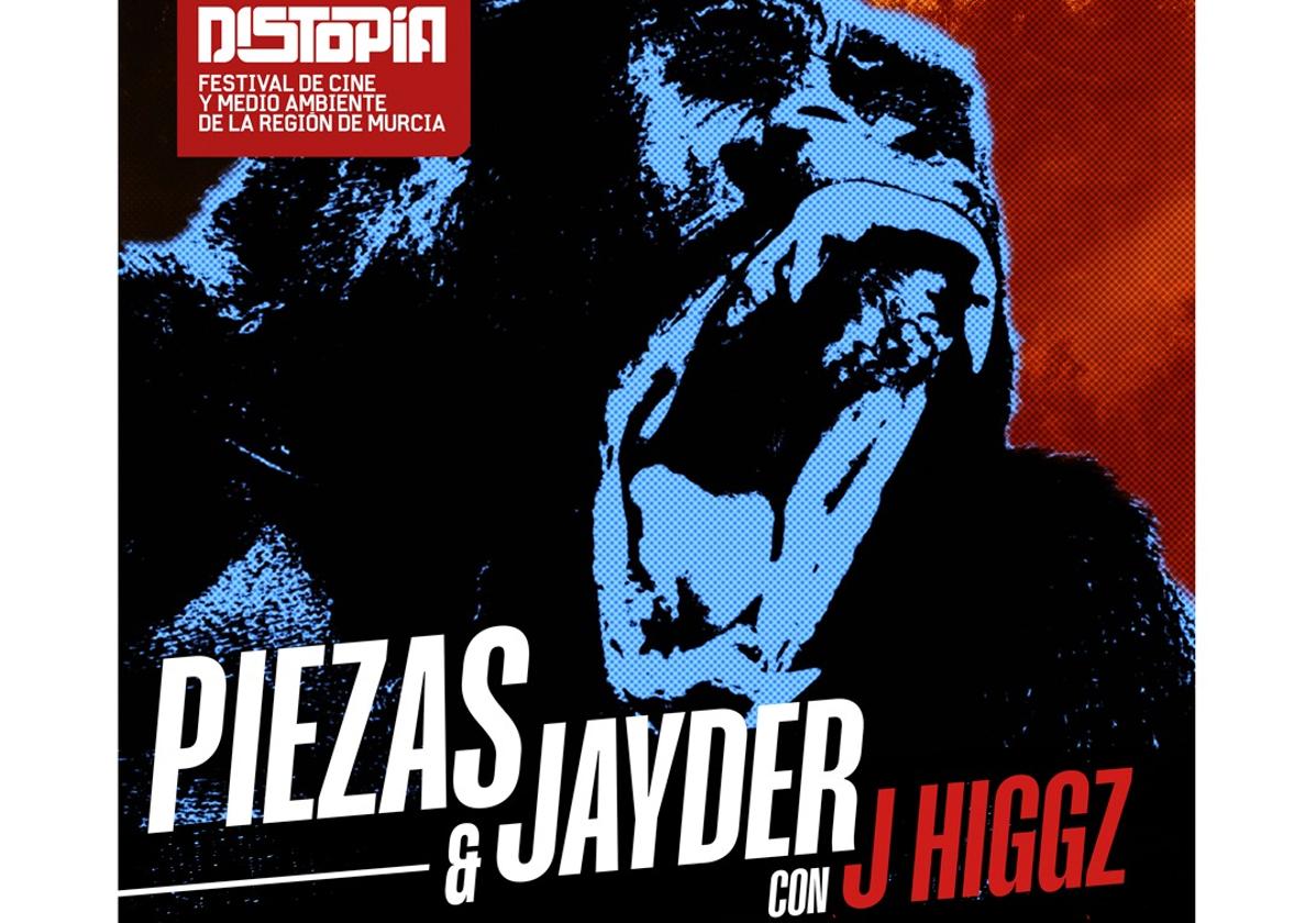 El concierto de Piezas & Jayder y J Higgz despide esta noche el festival Distopía