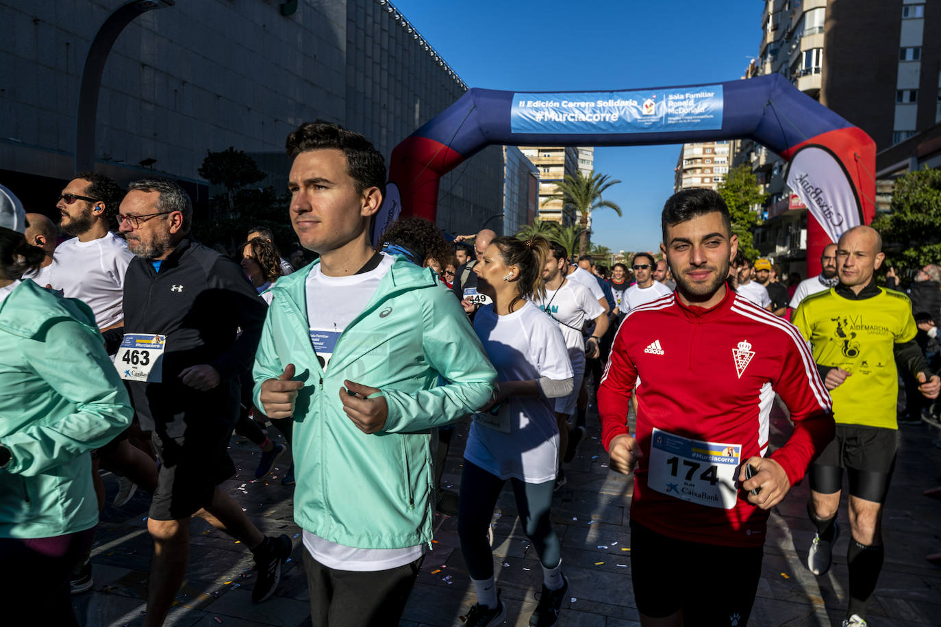 Marcha solidaria en Murcia