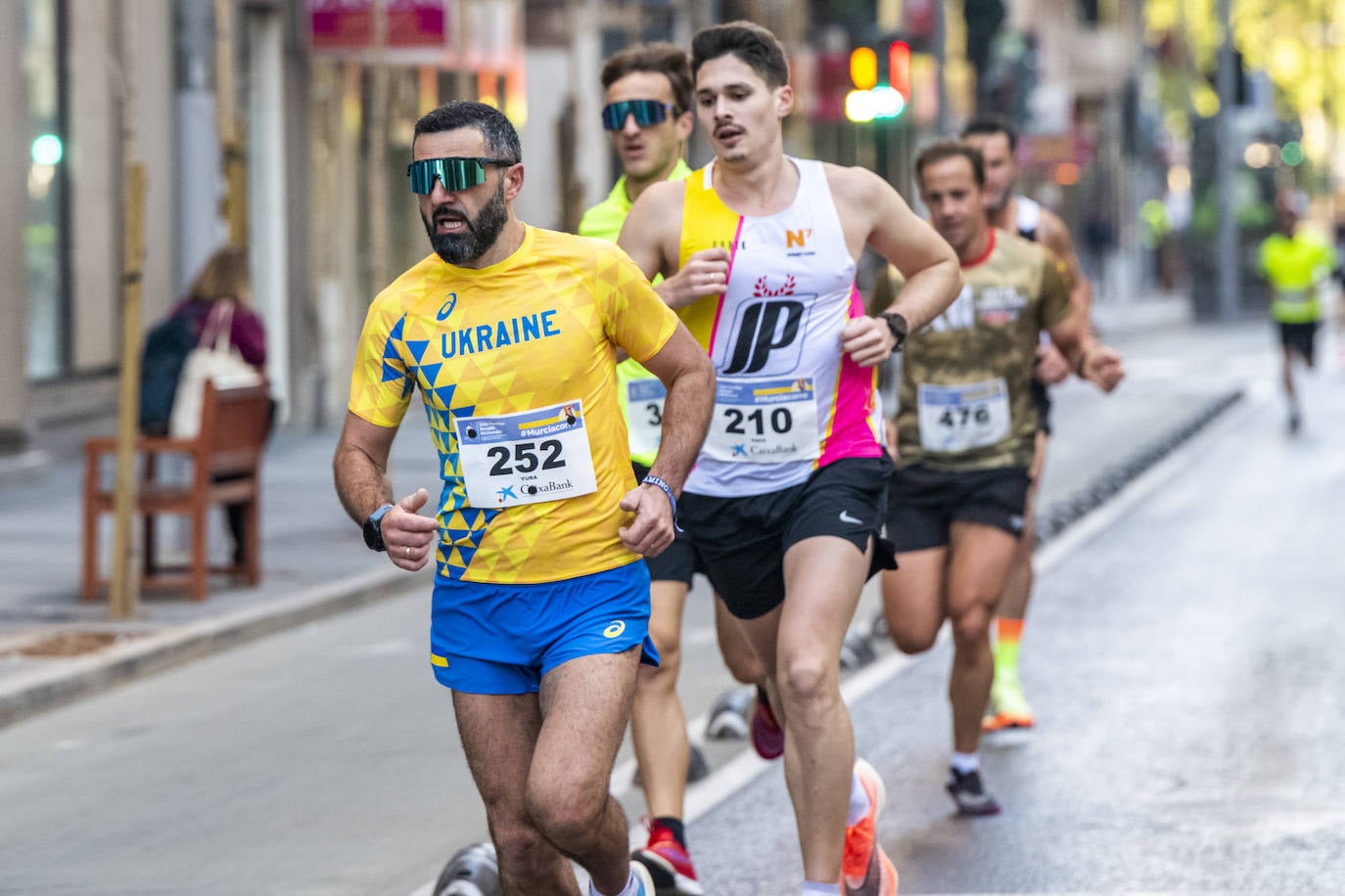 Marcha solidaria en Murcia