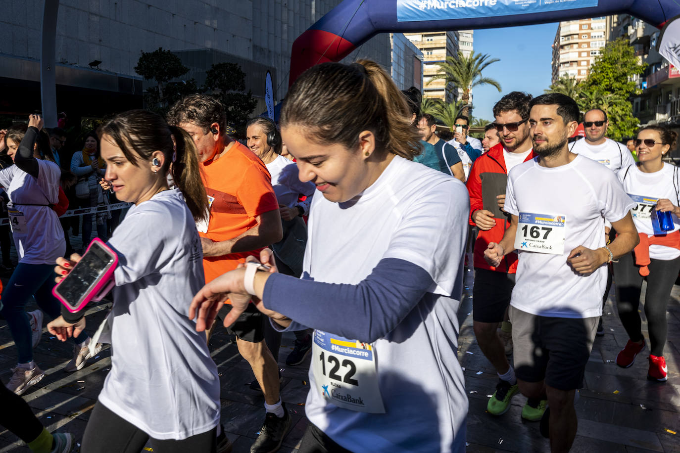 Marcha solidaria en Murcia