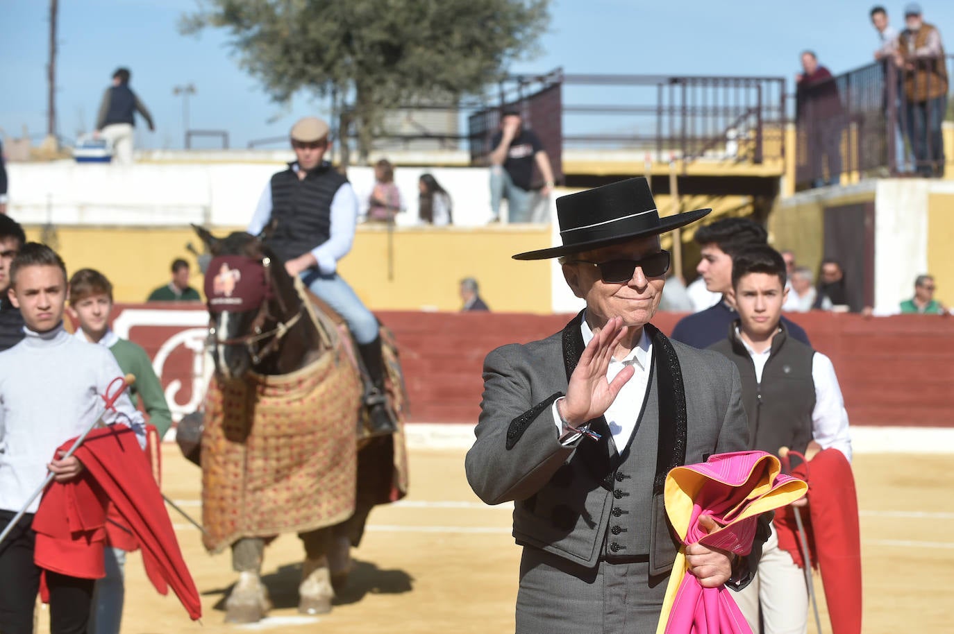 Tentadero benéfico de Ortega Cano en Torre Pacheco
