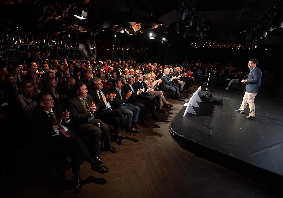 Javier Pita, CEO de NaviLens, en su ponencia en Odiseo.
