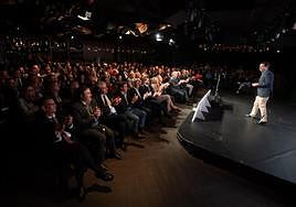 Javier Pita, CEO de NaviLens, en su ponencia en Odiseo.