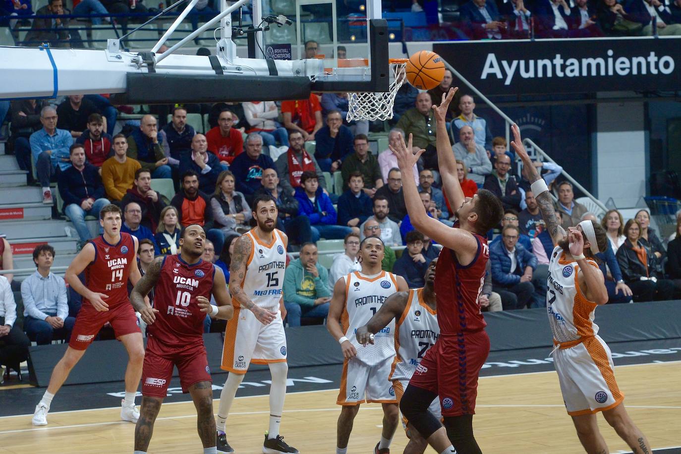 Las imágenes del partido UCAM-Promitheas (90-81)