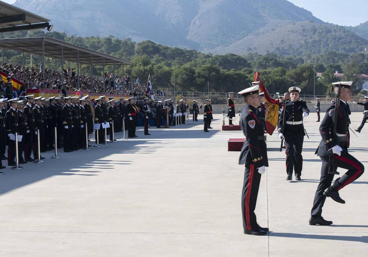 Jura de la Escuela de Infantería de Marina.