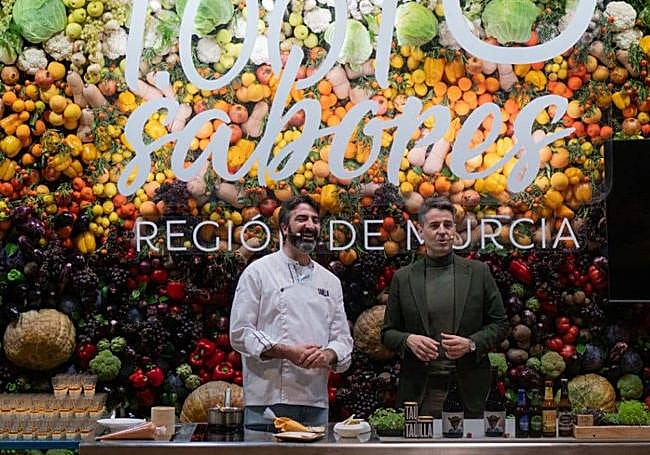 Rodi Fernández, al frente de Taúlla, en el estand 1.001 Sabores.
