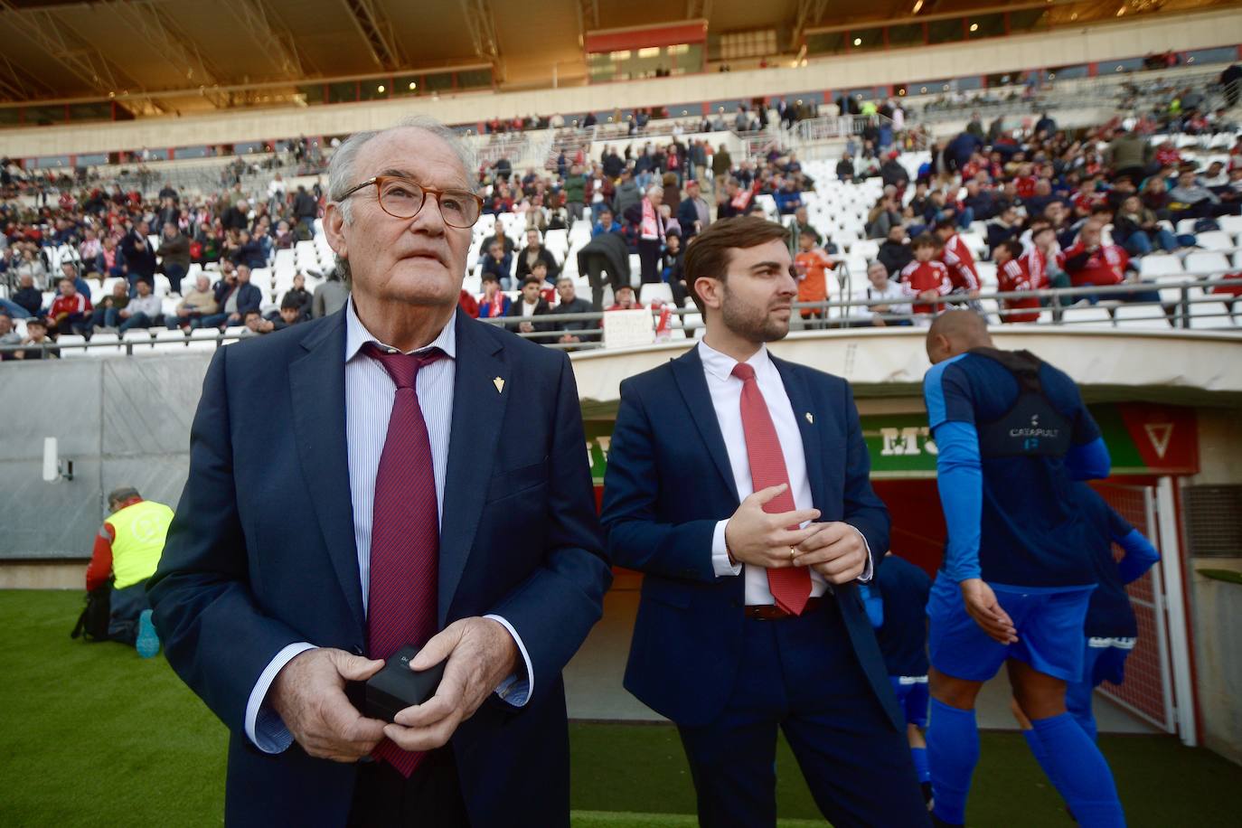 La victoria del Real Murcia frente al San Fernando, en imágenes