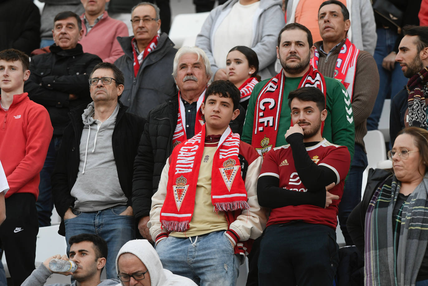 La victoria del Real Murcia frente al San Fernando, en imágenes