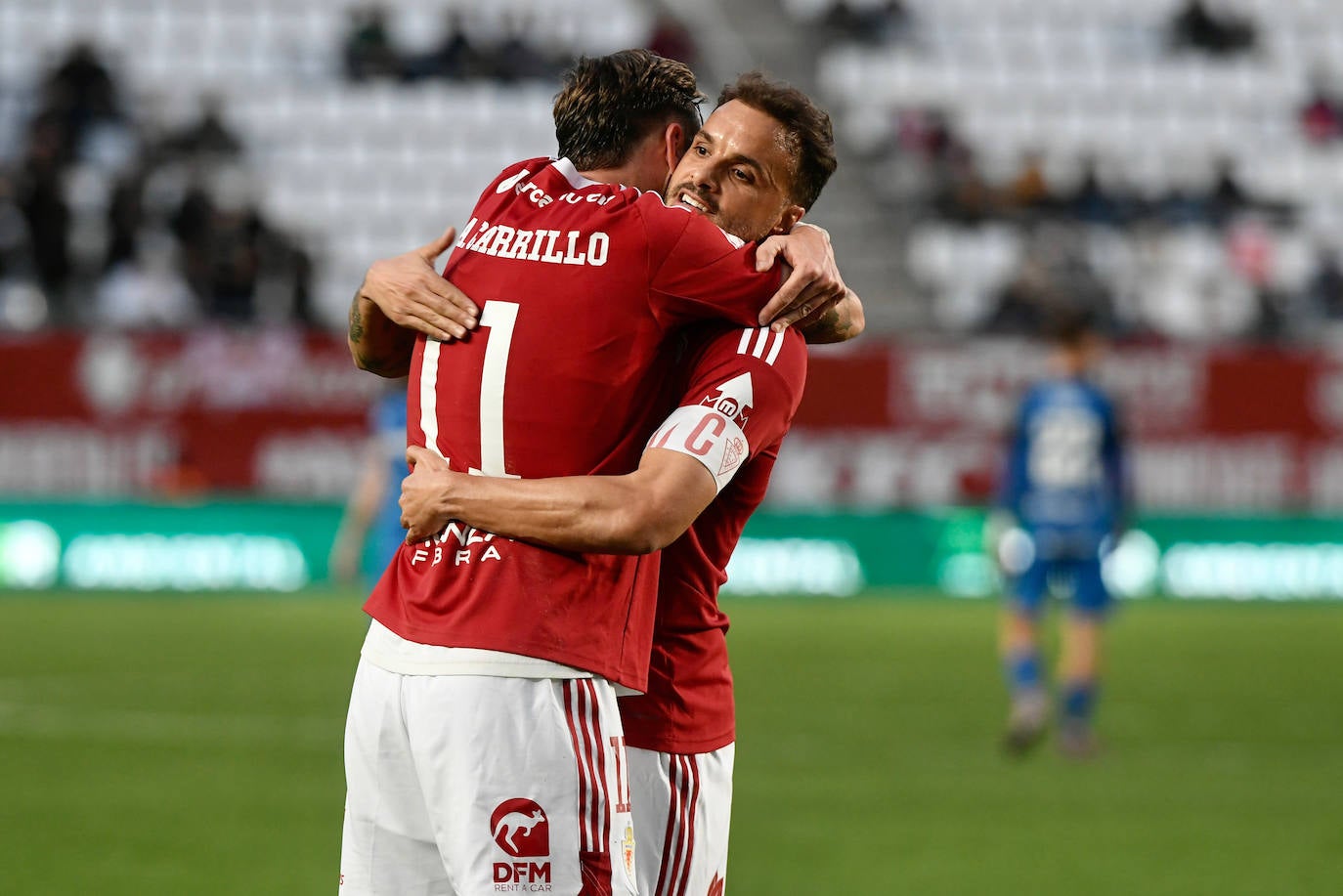 La victoria del Real Murcia frente al San Fernando, en imágenes