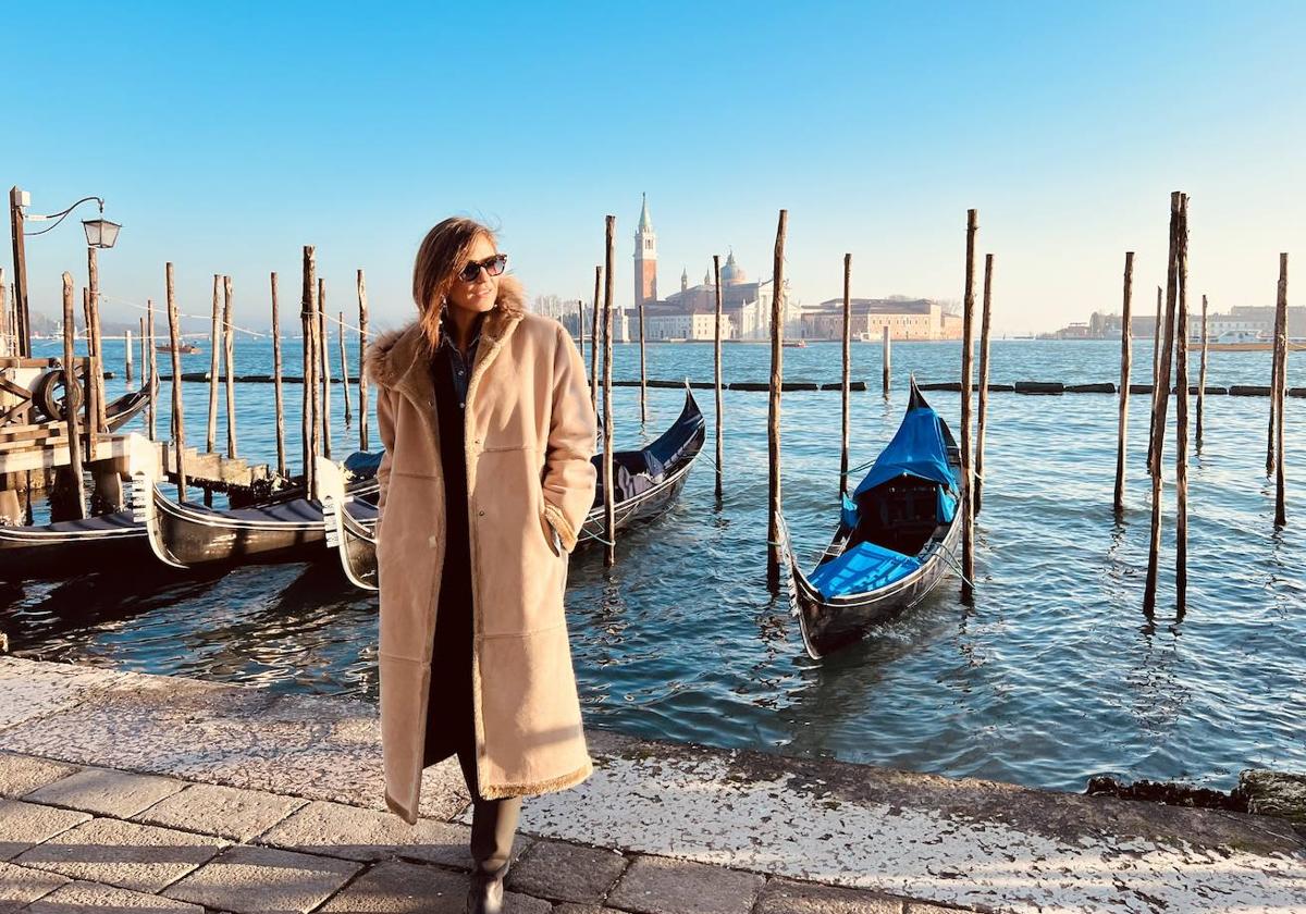María José Solano, esta semana, en Venecia.