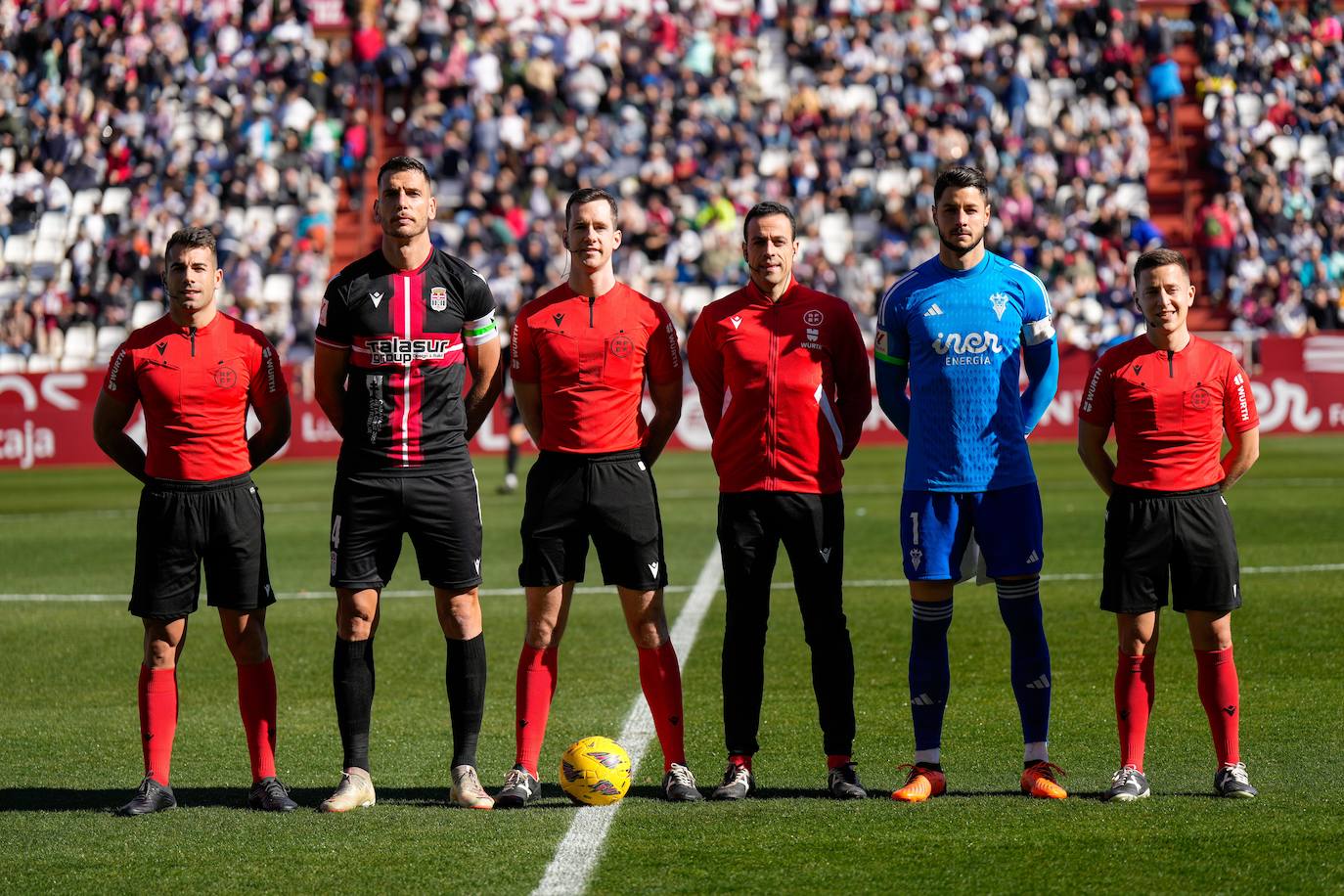 El empate del Cartagena frente al Albacete, en imágenes