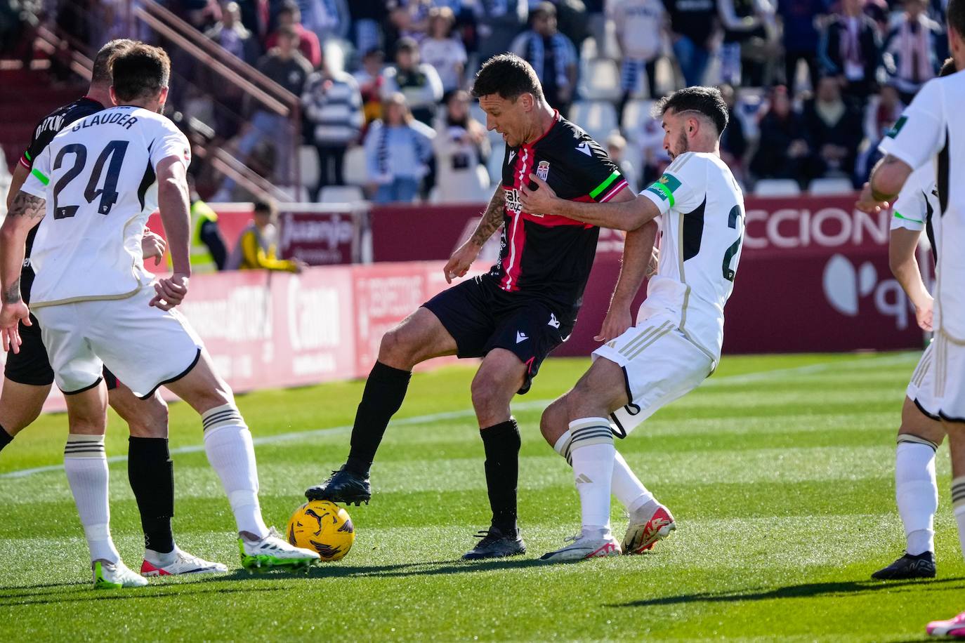 El empate del Cartagena frente al Albacete, en imágenes