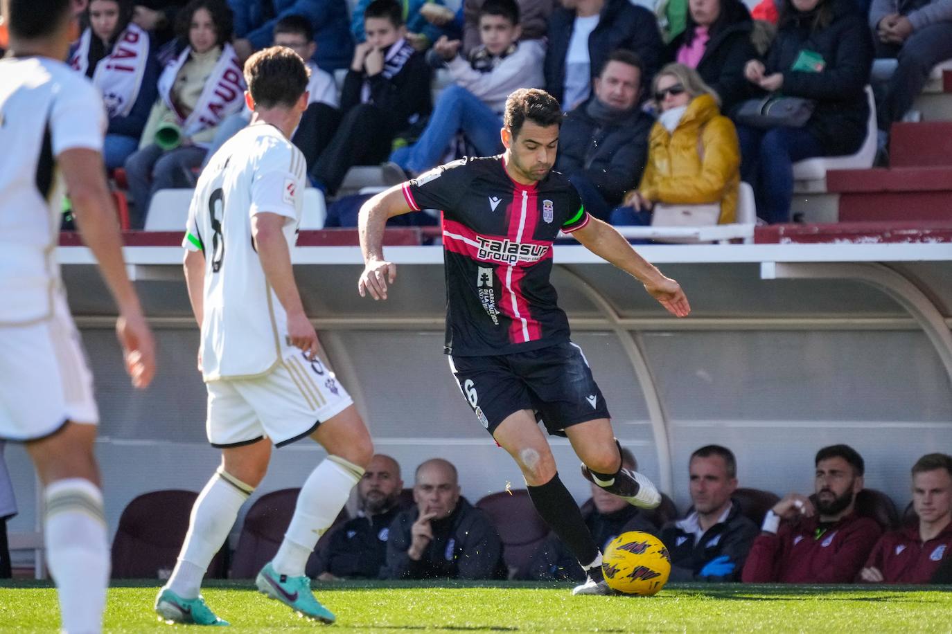 El empate del Cartagena frente al Albacete, en imágenes