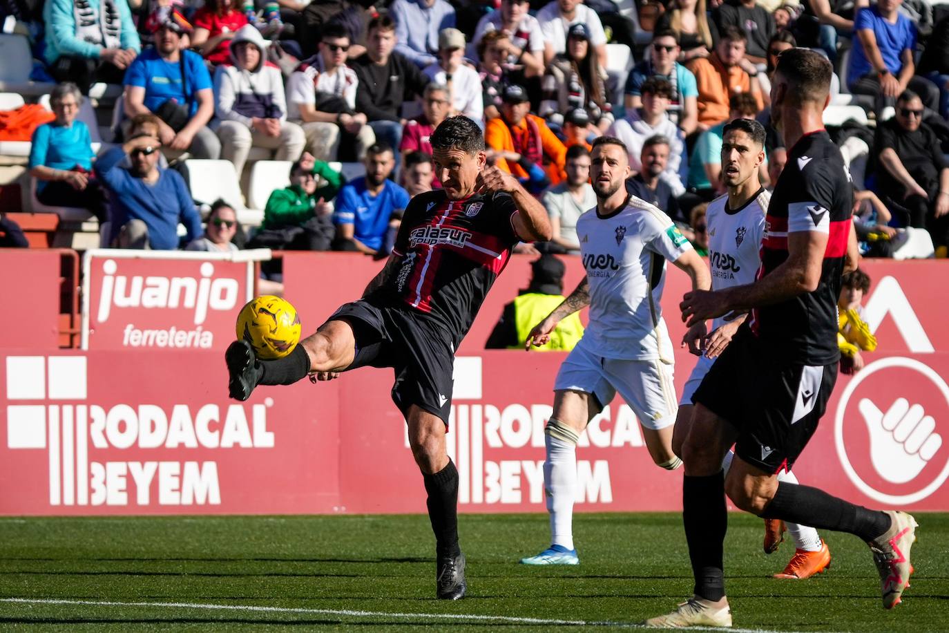 El empate del Cartagena frente al Albacete, en imágenes