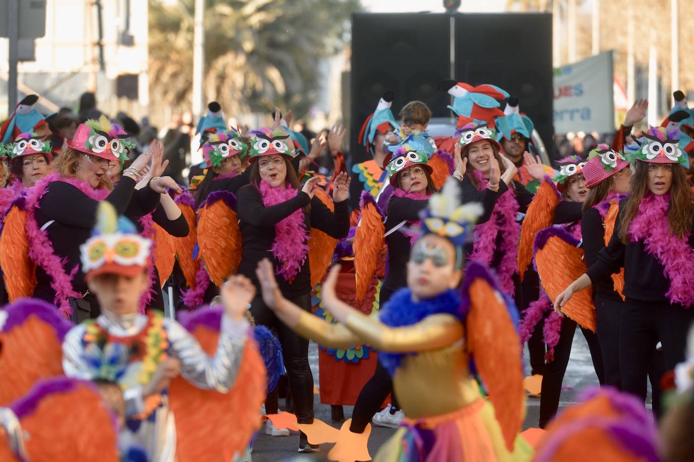 El desfile infantil del Carnaval de Beniaján, en imágenes