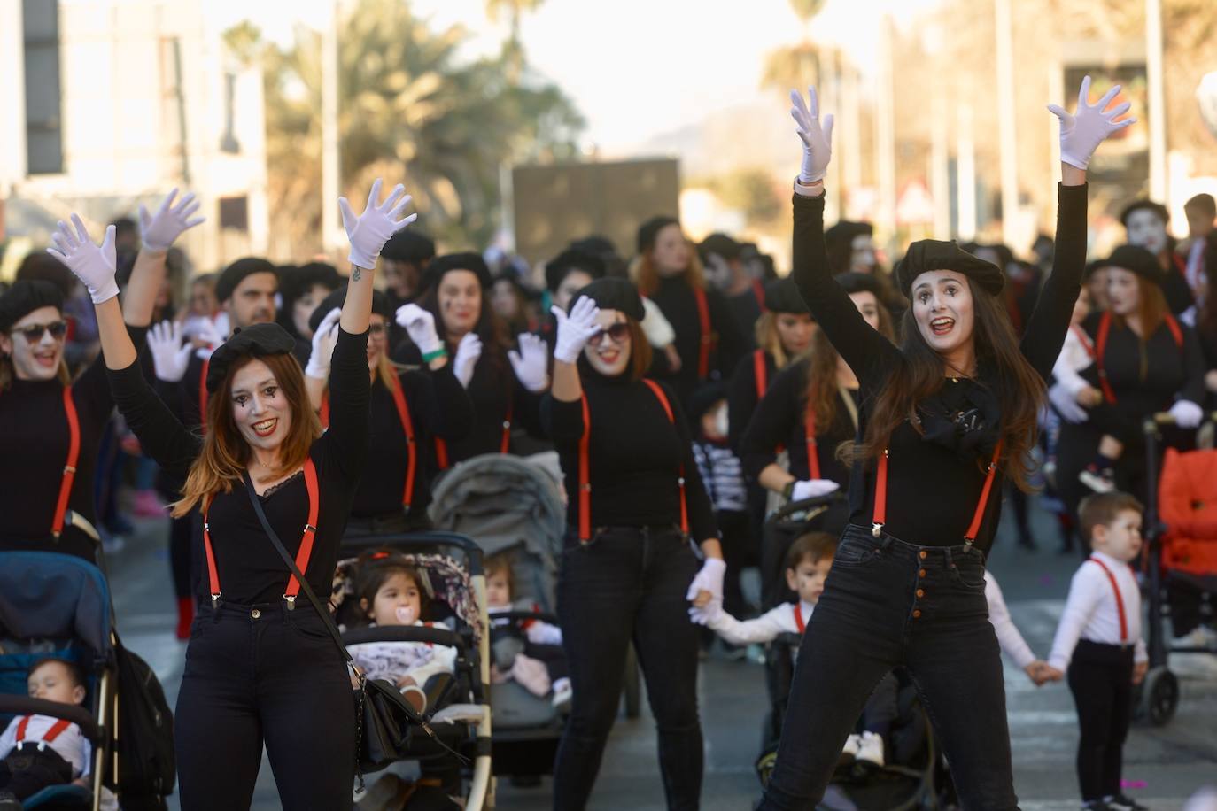 El desfile infantil del Carnaval de Beniaján, en imágenes