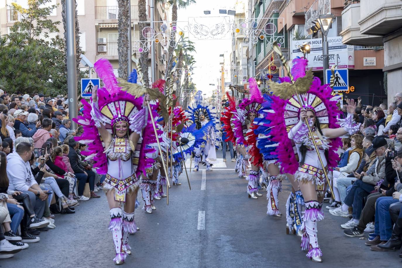 Las imágenes del desfile concurso del Carnaval de Torrevieja