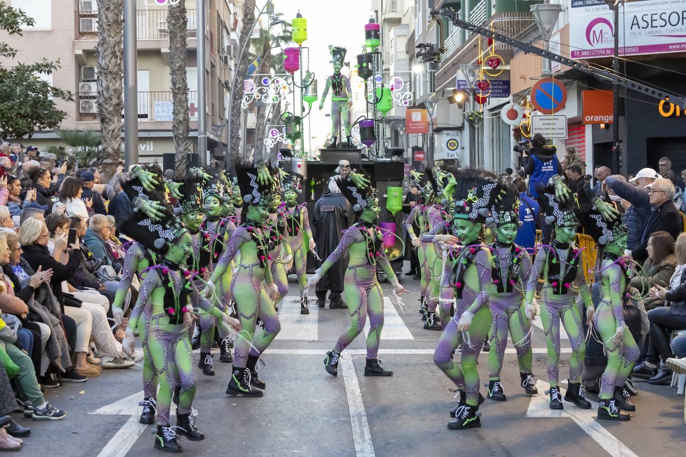Las imágenes del desfile concurso del Carnaval de Torrevieja