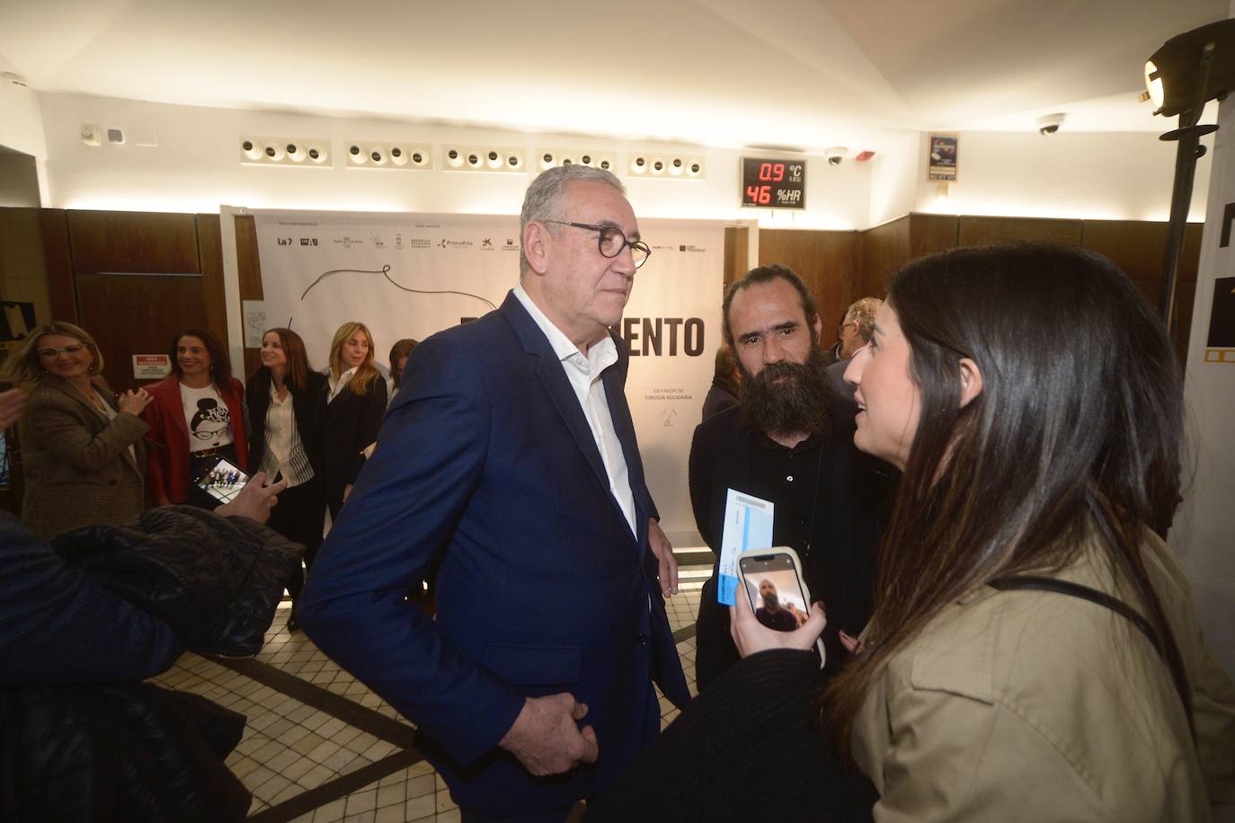 Las imágenes del preestreno de &#039;El juramento&#039; en la Filmoteca Regional